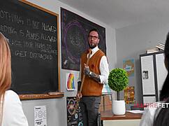 Teachers breeding students in class under seed act