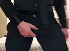 arrapato? 😈 she moans dirty italian, pisses, takes huge cock ripping clothes!
