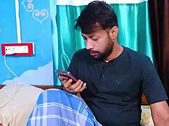 real desi indian couple fucks hard in bedroom lingerie pov till creampie 😍🔥
