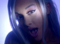 ariana grande's cute tongue licks petite body sexy and raw!!