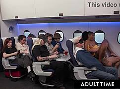 yo olivia jay, flashing those tits got you caught and fucked senseless by your seatmate?