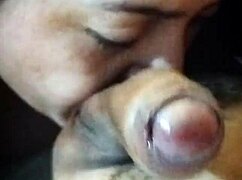 blonde housewife pays rent with deepthroat blowjob ball licking and hardcore fucking from neighbor