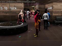 GLORY HOLE SLUTS FUCKED HARD IN CLUB!
