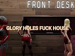 GLORY HOLE SLUTS FUCKED HARD IN CLUB!