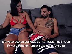 woman orders cuck to watch country cousin raw dog her pussy no condom!