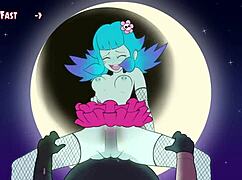 halloween harem babes with big tits ride monster cocks missionary style