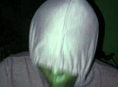 I worked so hard deepthroating that huge black cock just to swallow every drop 😩💦