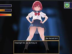 red haired femuzero dominates with intense facesitting session
