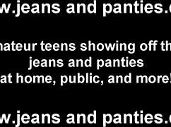 I'm 18yo redhead carolina strippin outta tight skinny jeans damn