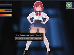 red haired femuzero dominates with intense facesitting session