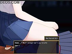 red haired femuzero dominates with intense facesitting session