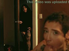 Girlfriend's horny stepmom zorra makes us double-team her big ass quickie 😈🍑💦