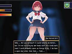 red haired femuzero dominates with intense facesitting session