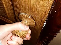 i spot stranger fingering hairy pussy on public toilet and we orgasm together