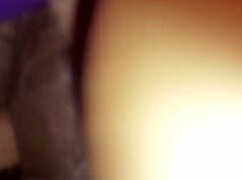 Dildo Deep in Wife's Ass Doggy