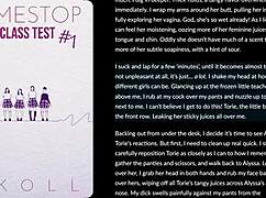 hey, ever wonder what happens in timestop class test erotica audiobook?