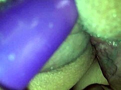 Dildo Deep in Wife's Ass Doggy