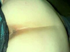 Tiny 18+ teen slut bent over for huge creampie stretching. Doggystyle pounding fills her virgin-tight hole with hot cum.