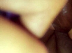 Dildo Deep in Wife's Ass Doggy