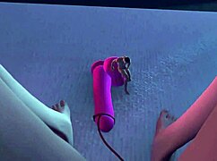 Night giantess anal vore adventure! 🍑🌙