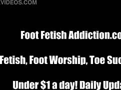 I've got a special treat for my favorite foot freak today
