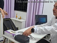 doc pokes my belly deep during exam 😏👨‍⚕️... feels weird