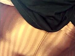 horny miniskirt mommy rips tights masturbating post gym 💦🔥