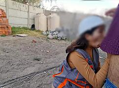 Argentinian engineer Nataly bent over fucked doggystyle on site?