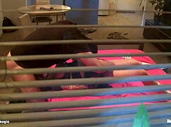 hey this college babe's all bound up for some rough fucking fun...