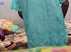 Desi Bhabhi Moans in Hard Doggy Chudai with Husband's Thrusts