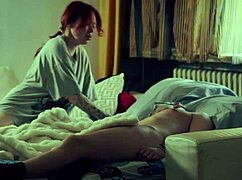 stepmom sneaks into stepson's bed for juicy tits blowjob and rough fuck