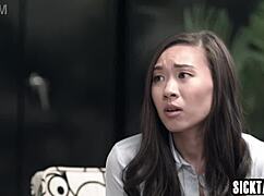 lesbian coworkers ravage big ass boss fingering and licking pussies wildly