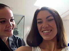 oh man, lesbian soak in tub with Tiffany and Dolly's big tits