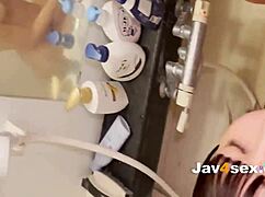 horny schoolgirl hinano tachibana smokes naked in uncensored jav hardcore heat