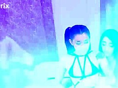 that skinny latina takes dap bondage with black cock nonstop anal creampie