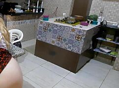 damn this horny latina milf wants cock while hubby's gaming on machine!