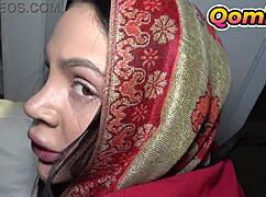 Hey stepsis, bend over after cleaning so I can fuck your tight hijabi pussy