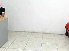 wow stepsister gets me horny so i stroke my cock furiously now