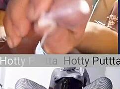 Oops, cum tribute all over hot puta milf's body??