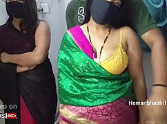 Housewife Joins Desi Threesome For Secret Homemade Thrills