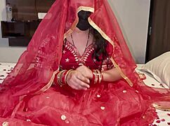 Honeymoon Bride's Tight Ass Pounded Hard First Anal Desi