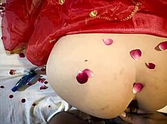 Honeymoon Bride's Tight Ass Pounded Hard First Anal Desi
