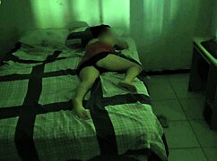 sneaky stepmom shares bed with stepson during room remodel, sparks fly