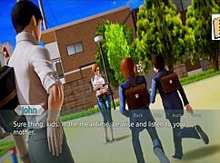 What secrets hide in Academy 19's mysterious game world?