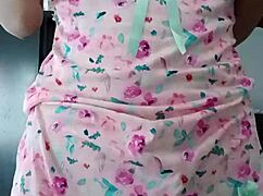 whoa my curvy latina model colleague looks so innocent in pink pajamas