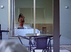 Juicy Neighbor Catches Me Jerking to Her Big Ass n Rides Cowgirl