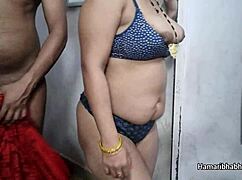 Indian Desi BIG BOOBS Bhabhi Gets FUCKED In Red Saree Hardcore