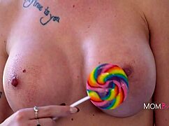 candy redhead cougar jessica aaren sucks kai jaxon like a pro