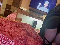 i fuck that beautiful student hard after her skirt ass tease