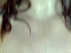 miss raquel's big ass and tattooed pussy squirt all over in florida shower bath?